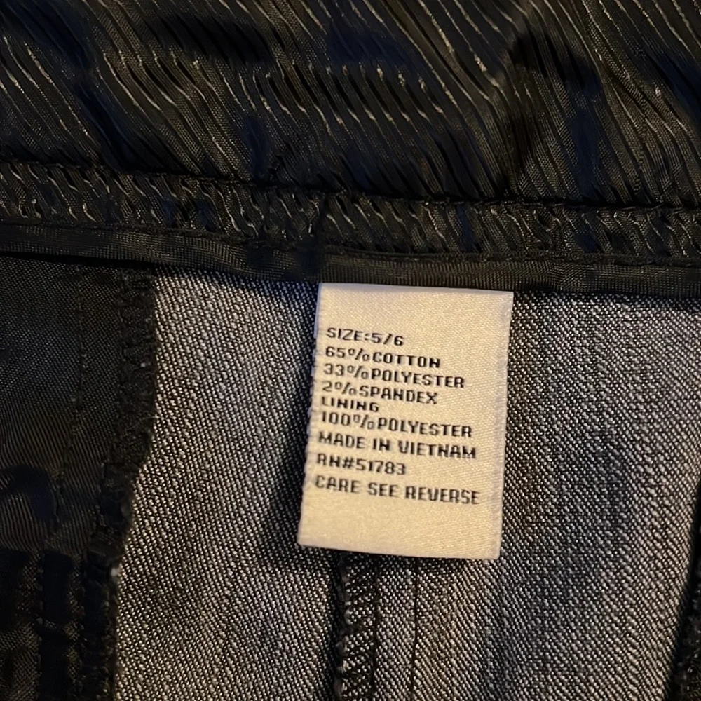 Gray flare leg dress jeans studio Y - Picture 7 of 7